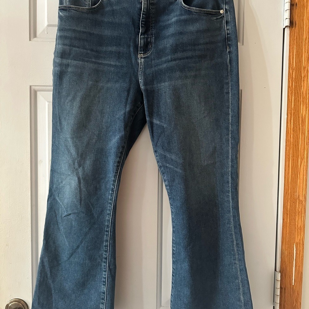 Loft kick crop jeans. Size 14.‎ - Picture 4 of 14